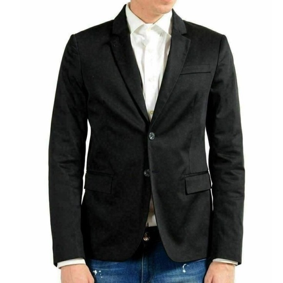 Zara Other - Zara Man basics black two button notch blazer 38